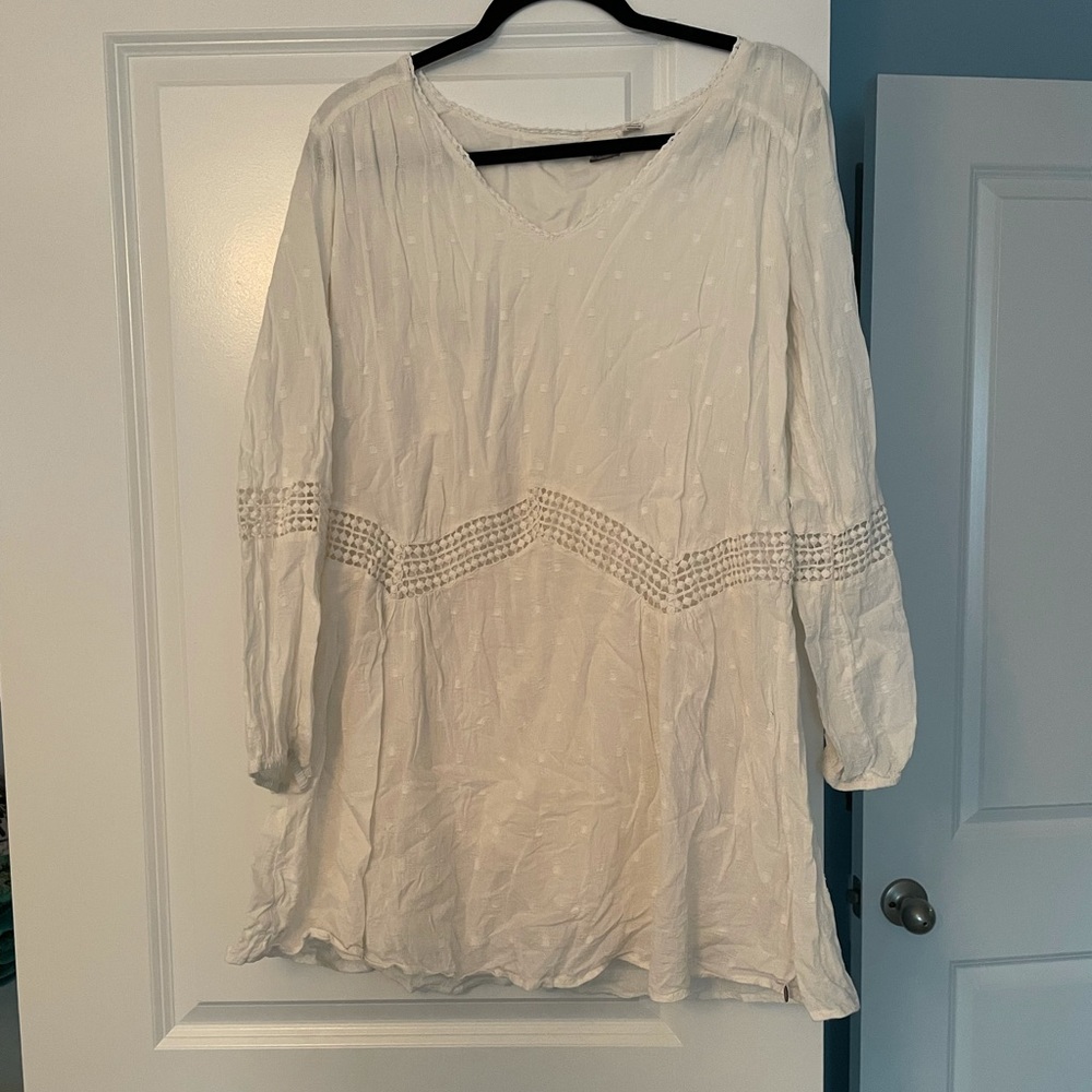 Roxy flowy boho mini dress large